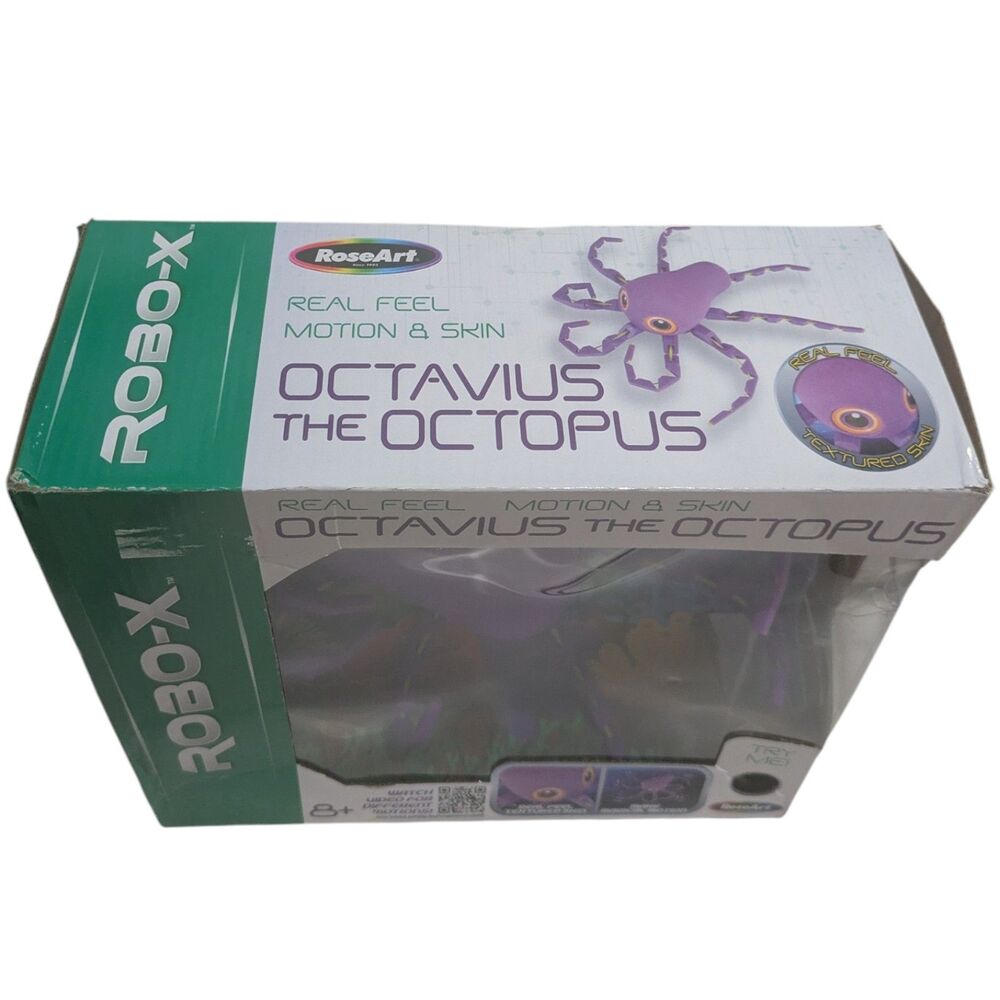 RoseArt Robo-X Octavius the Octopus Motion Toy Interactive Octopus New - Picture 5 of 5